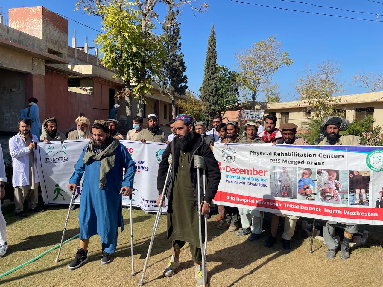 PIPOS Outreach Project Team Celebrates World Disability Day at PRC Miranshah