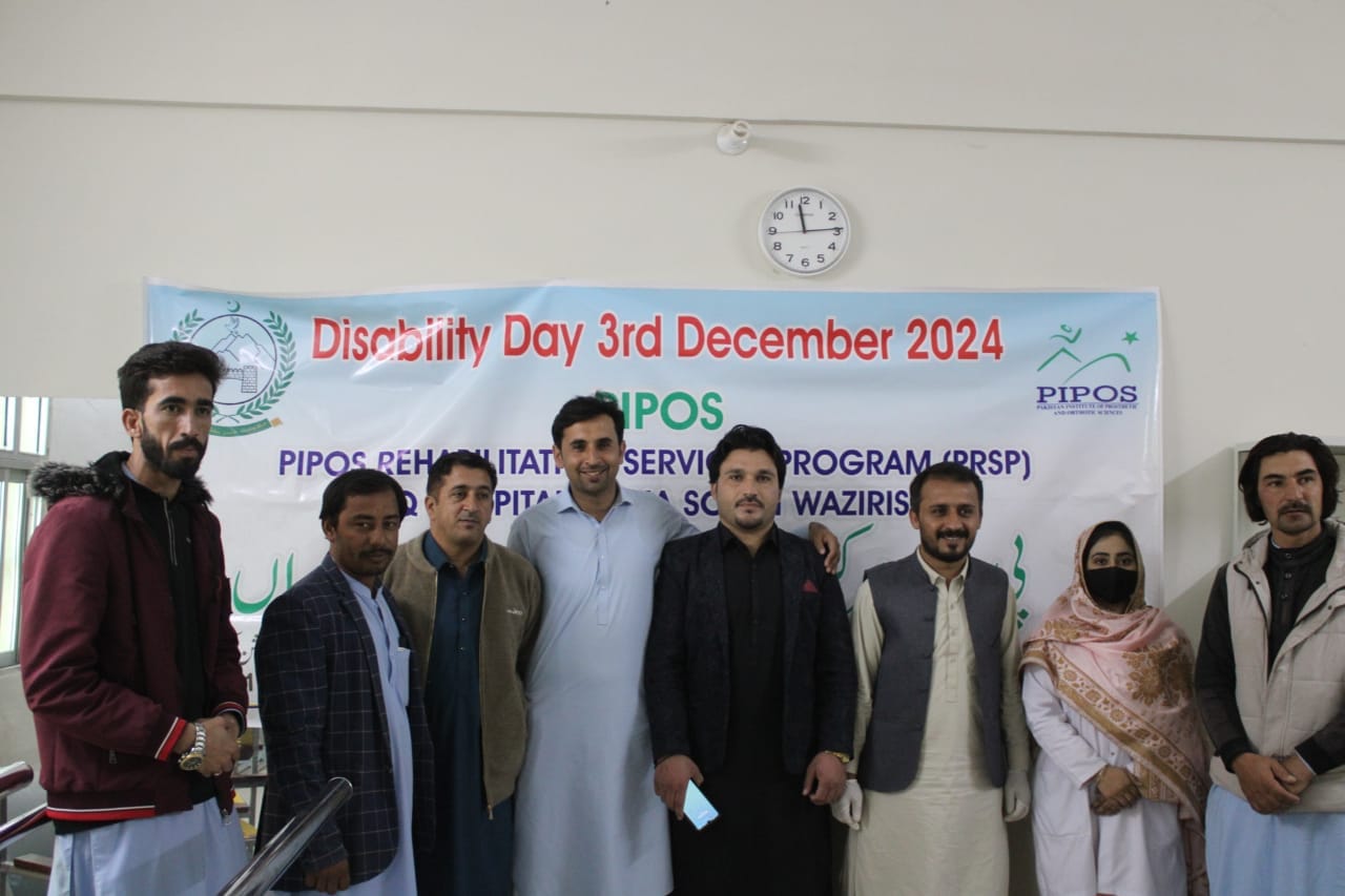 IDPD 2024 Celebrated at Headquarters Hospital Wana, Wazirastan